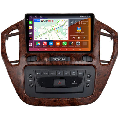 Toyota Highlander (U20), Kluger (XU20) 2000-2007 (орех) Canbox EVO 2K 5815-9-1562 на Android 14 (4G-SIM, 6/128, DSP, QLed, AI, 360)