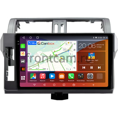Toyota Land Cruiser Prado 150 2013-2017 (Тип 3) Canbox EVO 2K 5819-10-0615 на Android 14 (4G-SIM, 8/256, DSP, QLed, AI, 360)