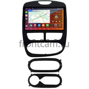 Renault Clio 4 2016-2019 (черная) Canbox EVO 2K 5832-10-0860 на Android 14 (4G-SIM, 16/512, DSP, QLed, AI, 360)