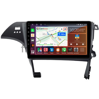 Toyota Prius 3 (XW30) 2009-2015 (левый руль) Canbox EVO 5812-10-0621 на Android 14 (4G-SIM, 4/64, DSP, QLed, AI, 360)