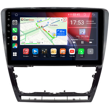 Skoda Octavia A5 2004-2013 (черная, глянцевая) Canbox GT10-0229 2/32 на Android 10 (IPS, DSP, CarPlay)