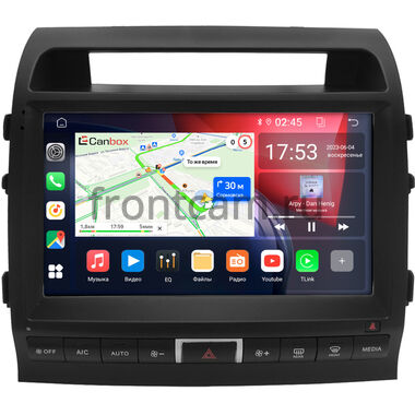 Toyota Land Cruiser 200 2007-2009 (Тип C, матовая) Canbox GT10-0939 2/32 на Android 10 (IPS, DSP, CarPlay)