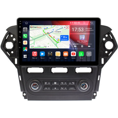 Ford Mondeo 4 2010-2014 (черная, Тип 1) Canbox RS10-1018 1.5/32 встроенный климат на Android 10 (IPS, DSP, CarPlay)