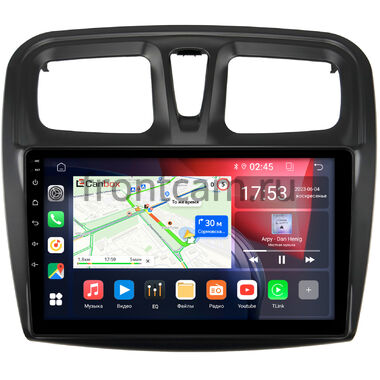 Renault Logan 2, Sandero 2 (Stepway) 2012-2022 (10 дюймов) Canbox RS10-1090 1.5/32 Android 10 (IPS, DSP, CarPlay)