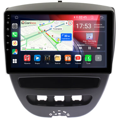 Toyota Aygo 2005-2014 Canbox GT10-1152 2/32 на Android 10 (IPS, DSP, CarPlay)