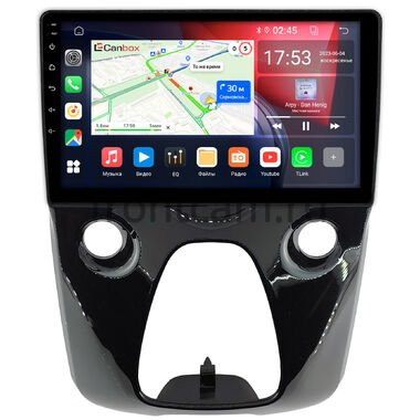 Citroen C1 2 2014-2022 Canbox GT10-1458 2/32 на Android 10 (IPS, DSP, CarPlay)