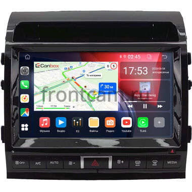 Toyota Land Cruiser 200 2010-2012 (Тип А) Canbox RS10-2145 1.5/32 на Android 10 (IPS, DSP, CarPlay)