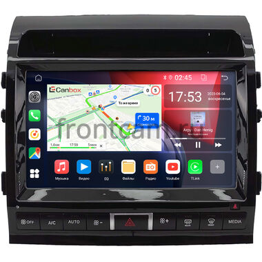 Toyota Land Cruiser 200 2007-2009 (Тип С) Canbox RS10-2147 1.5/32 на Android 10 (IPS, DSP, CarPlay)