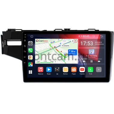 Honda Jazz 3 2014-2020 (левый руль) Canbox GT10-468 2/32 на Android 10 (IPS, DSP, CarPlay)