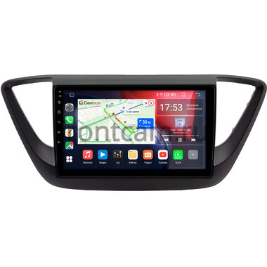 Hyundai Solaris 2 2017-2020 (черная, матовая) Canbox GT9-0234 2/32 Android 10 (IPS, DSP, CarPlay)