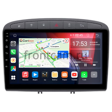 Peugeot 308, 408, RCZ 2007-2022 Canbox GT9-0408 2/32 Android 10 (серая) (Тип 2) (IPS, DSP, CarPlay)