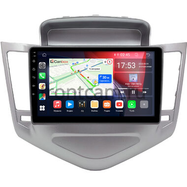 Chevrolet Cruze 2008-2012 (серебро) Canbox GT9-1284 2/32 Android 10 (IPS, DSP, CarPlay)