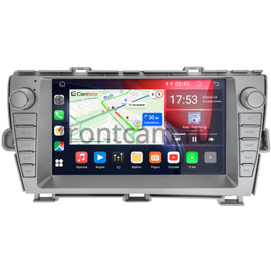 Toyota Prius 3 (XW30) 2009-2015 (левый руль) Canbox RS9-1326 1.5/32 Android 10 (IPS, DSP, CarPlay)