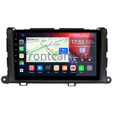 Toyota Sienna 3 2010-2014 Canbox GT9-202 2/32 Android 10 (IPS, DSP, CarPlay)