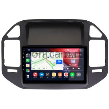 Mitsubishi Pajero 3, Montero 3 1999-2006 (черная) Canbox RS9-266 1.5/32 на Android 10 (IPS, DSP, CarPlay)