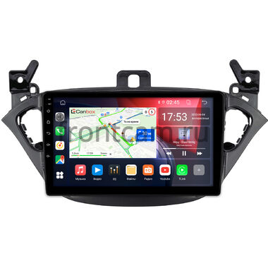 Opel Corsa E 2014-2019 Canbox GT9-3423 2/32 Android 10 (IPS, DSP, CarPlay)