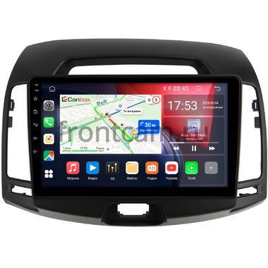 Hyundai Elantra 4 (HD) 2006-2011 (черная) Canbox GT9-680 2/32 Android 10 (IPS, DSP, CarPlay)