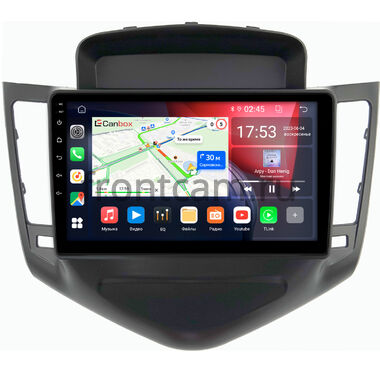 Chevrolet Cruze 2008-2012 (черная) Canbox GT9-9010 2/32 Android 10 (IPS, DSP, CarPlay)