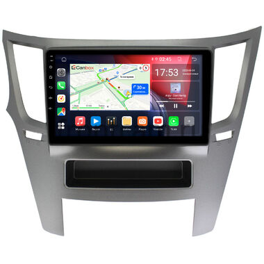 Subaru Legacy 5, Outback 4 2009-2014 (серая, левый руль) Canbox GT9-9051 2/32 Android 10 (IPS, DSP, CarPlay)