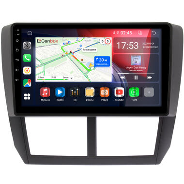 Subaru Forester 3, Impreza 3 2007-2013 Canbox GT9-9080 2/32 Android 10 (IPS, DSP, CarPlay)