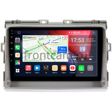 Toyota Estima 3 2006-2016, Previa 3 (XR50) 2006-2019 Canbox GT9-9093 2/32 на Android 10 (серая) (IPS, DSP, CarPlay)