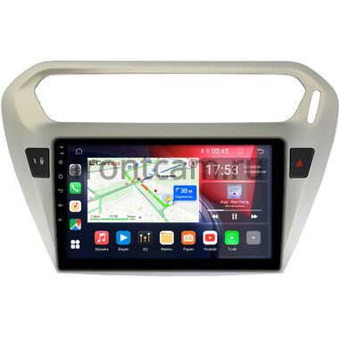 Citroen C-Elysee 2012-2024 Canbox GT9-9118 2/32 Android 10 (IPS, DSP, CarPlay)