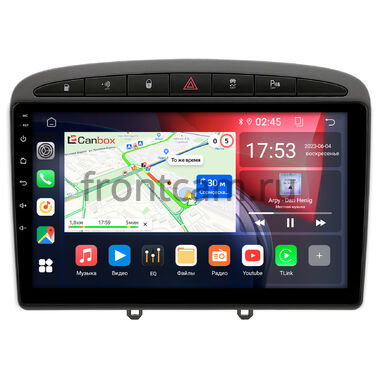 Peugeot 308, 408, RCZ 2007-2022 Canbox GT9-9119 2/32 Android 10 (серая, Тип 1) (IPS, DSP, CarPlay)