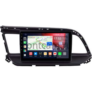 Hyundai Elantra 6 (AD) 2018-2020 (черная) Canbox RS9-9207 1.5/32 на Android 10 (IPS, DSP, CarPlay)