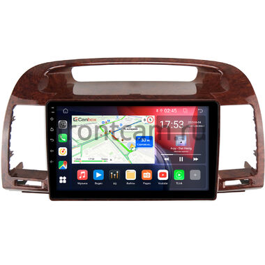 Toyota Camry XV30 2001-2006 (под дерево) Canbox GT9-961 2/32 Android 10 (IPS, DSP, CarPlay)