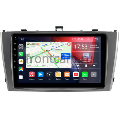 Toyota Avensis 3 2008-2015 (серебро) Canbox GTR9-3018 4/64 на Android 10 (IPS, DSP, CarPlay)