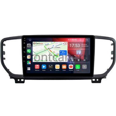 Kia Sportage 4 2018-2022 Canbox GTR9-9-0639 4/64 Android 10 (для авто без камеры, черная) (IPS, DSP, CarPlay)