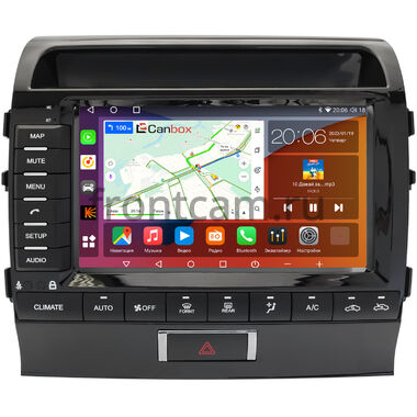 Toyota Land Cruiser 200 2010-2012 (Тип А) Canbox H-Line 2K 4180-9-0117 на Android 10 (4G-SIM, 4/32, DSP, QLed)