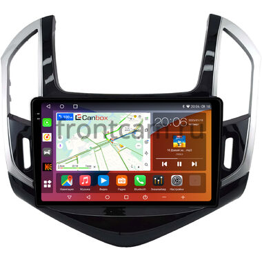 Chevrolet Cruze 2012-2016 (черно-серая, глянцевая) Canbox H-Line 2K 4180-9-0664 на Android 10 (4G-SIM, 4/32, DSP, QLed)