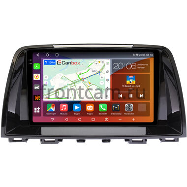 Mazda 6 (GJ) (2012-2015) Canbox H-Line 2K 4180-9-435 на Android 10 (4G-SIM, 4/32, DSP, QLed)