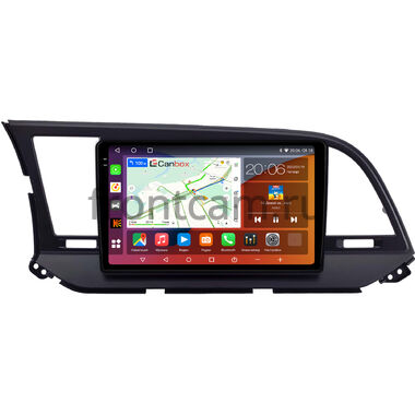 Hyundai Elantra 6 (AD) 2015-2019 (для авто с камерой) Canbox H-Line 2K 4180-9021 на Android 10 (4G-SIM, 4/32, DSP, QLed)