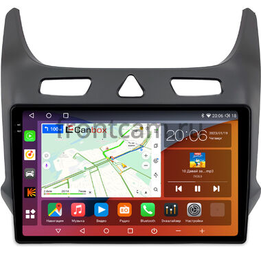 Chevrolet Cobalt 2 2011-2024 (черная) Canbox H-Line 2K 4181-10-0126 на Android 10 (4G-SIM, 4/32, DSP, QLed)