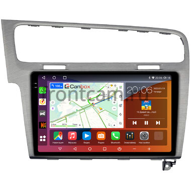 Volkswagen Golf 7 2012-2020 (серая) Canbox H-Line 2K 4181-10-048 на Android 10 (4G-SIM, 4/32, DSP, QLed)