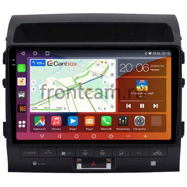 Toyota Land Cruiser 200 2007-2009 (Тип С, canbus LZ) Canbox H-Line 2K 4181-10-2570 на Android 10 (4G-SIM, 4/32, DSP, QLed)