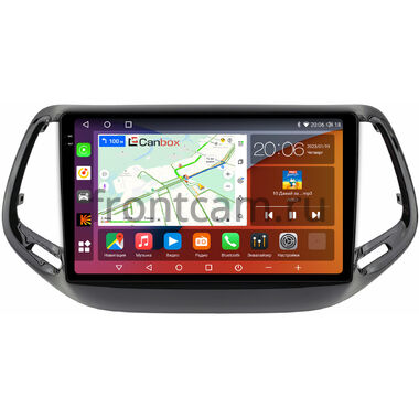 Jeep Compass 2 2017-2024 Canbox H-Line 2K 4181-10-3500 на Android 10 (4G-SIM, 4/32, DSP, QLed)
