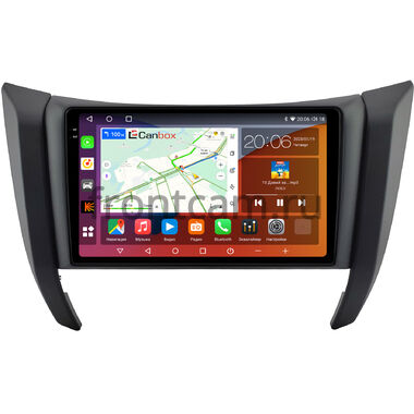 Nissan Navara (Frontier) 4 (D23) 2014-2024 Canbox H-Line 2K 4182-9-0540 на Android 10 (4G-SIM, 4/64, DSP, QLed)