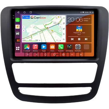 JAC T6 (2015-2024) (черная) Canbox H-Line 2K 4182-9-0550 на Android 10 (4G-SIM, 4/64, DSP, QLed)