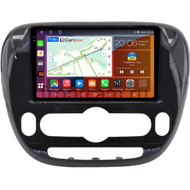 Kia Soul 2 2013-2019 (глянцевая, с климат-контролем, Тип 1) Canbox EVO 2K 5831-9-0660 на Android 14 (4G-SIM, 12/256, DSP, QLed, AI, 360)