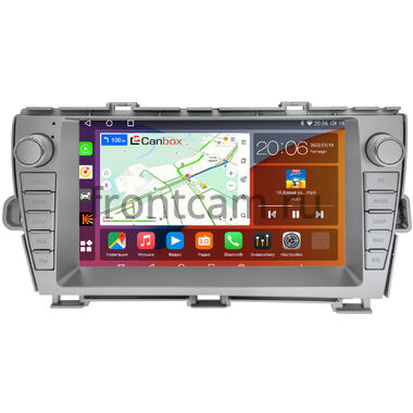 Toyota Prius 3 (XW30) 2009-2015 (левый руль, для авто без JBL) Canbox EVO 2K 5816-9-1326 на Android 14 (4G-SIM, 8/256, DSP, QLed, AI, 360)