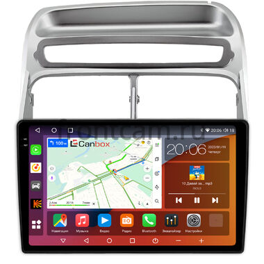 Fiat Linea 2006-2018 (серебряная) Canbox H-Line 2K 4182-9-1461 на Android 10 (4G-SIM, 4/64, DSP, QLed)