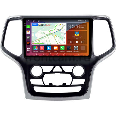 Jeep Grand Cherokee 4 (WK2) 2013-2022 (Тип A) Canbox EVO 2K 5816-9-2047 на Android 14 (4G-SIM, 8/256, DSP, QLed, AI, 360)