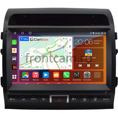 Toyota Land Cruiser 200 2013-2015 (Тип B, матовая) Canbox Logic-i3 2K 5724-10-0239 на Android 11 (4G-SIM, 4/64, DSP, 360, QLed)