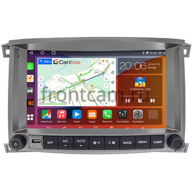 Toyota Land Cruiser 100 (2002-2007) Canbox H-Line 2K 4183-10-1220 на Android 10 (4G-SIM, 4/64, DSP, QLed)