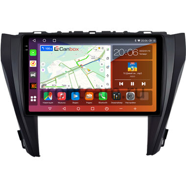 Toyota Camry XV55 2014-2018 (для авто с камерой, JBL) Canbox H-Line 2K 4183-10-1691 на Android 10 (4G-SIM, 4/64, DSP, QLed)