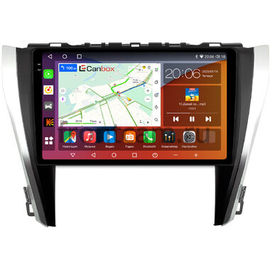 Toyota Camry XV55 2014-2018 (для авто без камеры) Canbox H-Line 2K 4183-1045 на Android 10 (4G-SIM, 4/64, DSP, QLed)