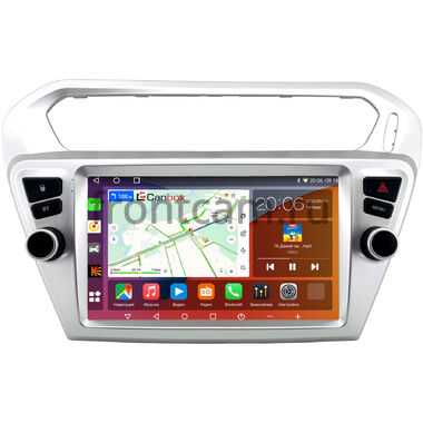 Citroen C-Elysee 2012-2024 Canbox H-Line 2K 4184-9-1273 на Android 10 (4G-SIM, 6/128, DSP, QLed)